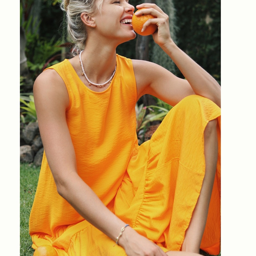 Anthropologie maxi dress.